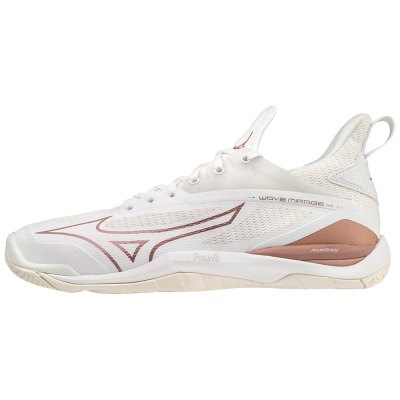 Zapatillas Balonmano Mizuno WAVE Mirage 4 Mujer - Blancos - Chile M289ZGSWJO